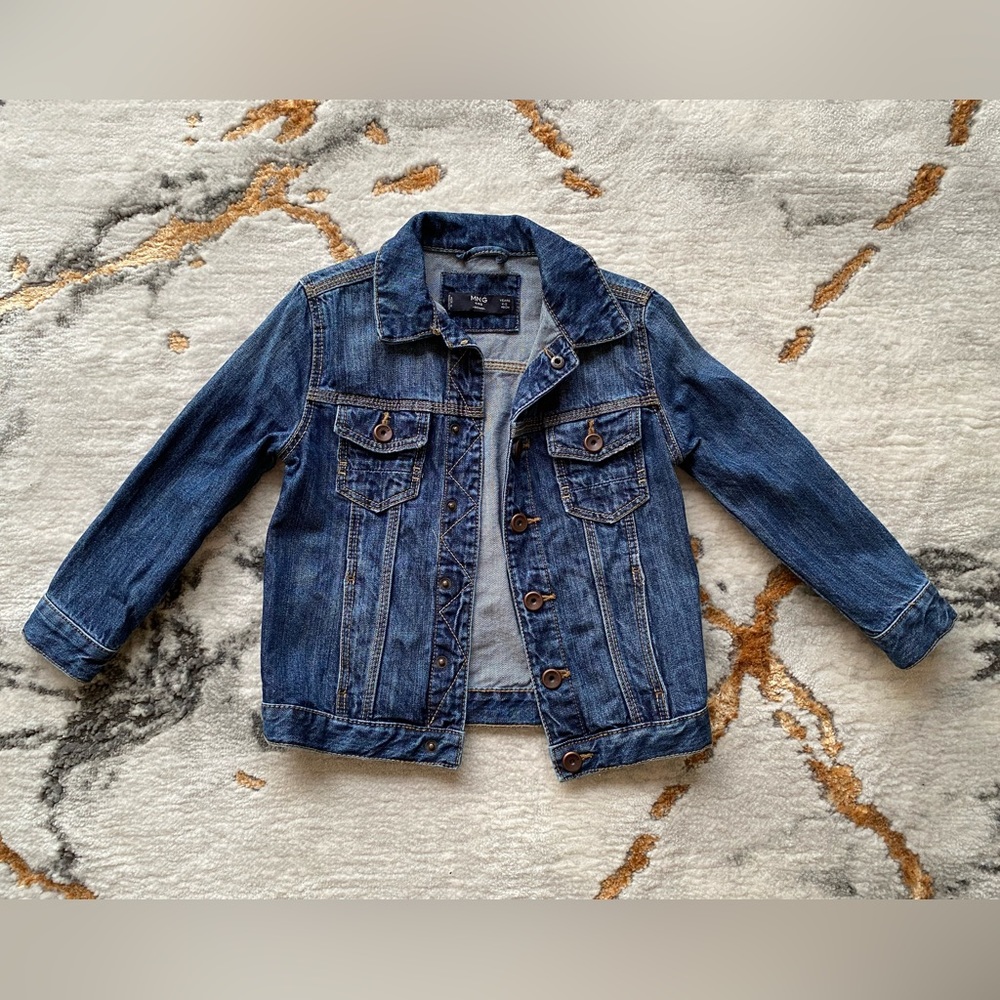 MANGO JEAN JACKET BOY 4-5 YEARS OLD